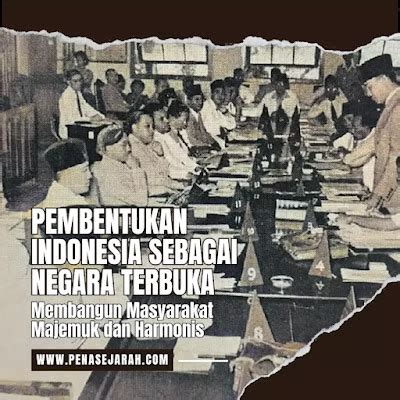 Sejarah Indonesia sebagai negara majemuk